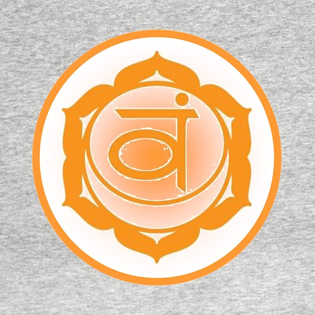 Embrace my emotions Sacral Chakra- White by EarthSoul